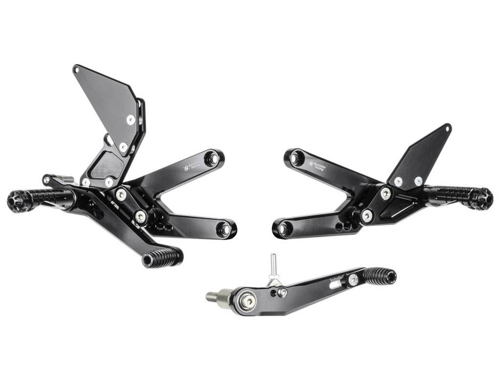 Bonamici Racing Aluminium Rearsets for the Triumph Daytona 675R 2013-2017 Bonamici Racing Aluminium Rearsets for the Triumph Daytona 675R 2013-2017